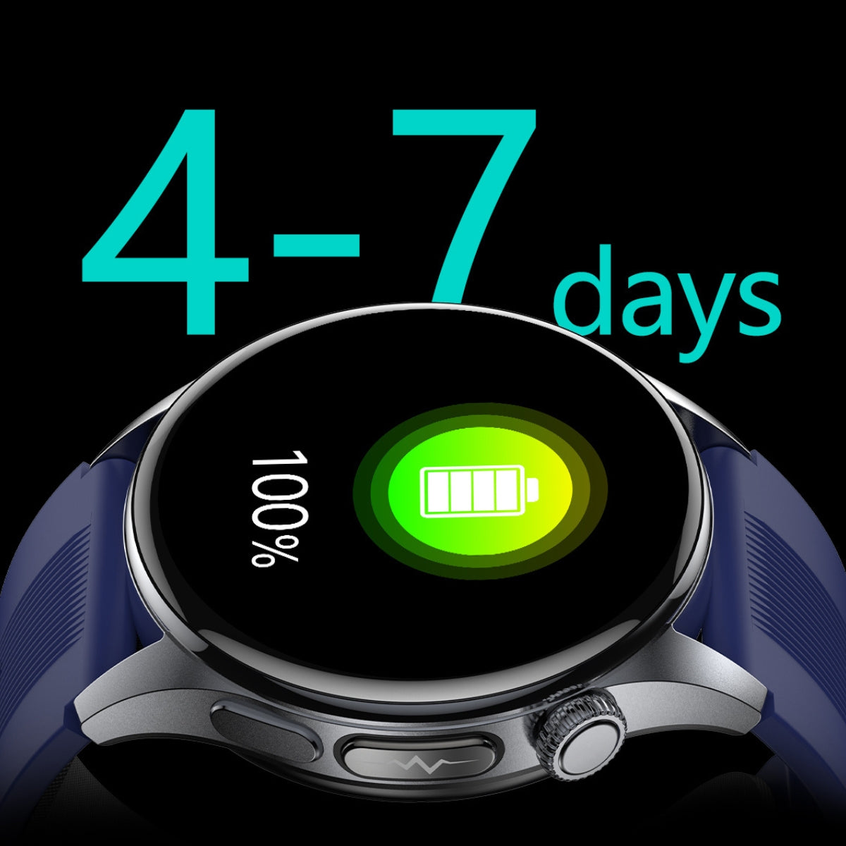 Coxsmart CXS200 Air-Cuff Blood Pressure & ECG Smartwatch with Remote Monitoring and SOS