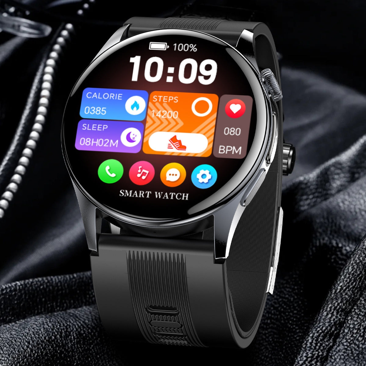 Coxsmart CXS200 Air-Cuff Blood Pressure & ECG Smartwatch with Remote Monitoring and SOS