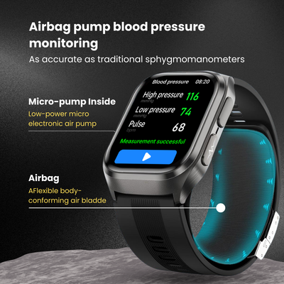 CXS17 Airbag Pump Blood Pressure Monitor watch