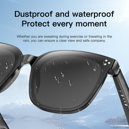 Smart glasses CS260, Bluetooth sunglasses for men and women Dual speakers and Hands-free calling Apply to outdoor sports,travel, Drive listening to music