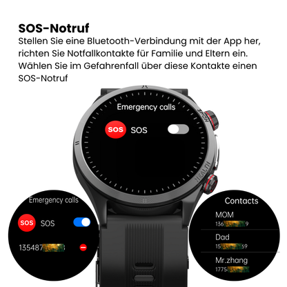 CXS26 Smartwatch mit Luftkissen-Blutdruckmessung