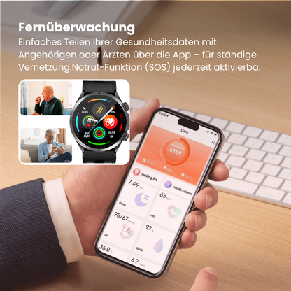 CXS26 Smartwatch mit Luftkissen-Blutdruckmessung