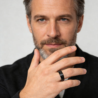 Coxsmart R09 Blood Glucose ECG/EKG Blood Pressure Monitoring AI Health Analysis Smart Ring