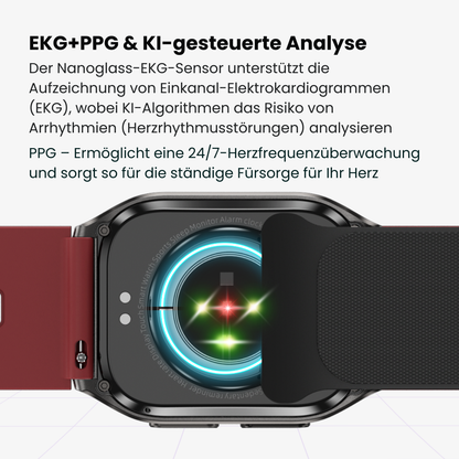 CXS17 Smartwatch mit Luftkissen-Blutdruckmessung