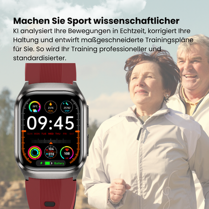 CXS17 Smartwatch mit Luftkissen-Blutdruckmessung